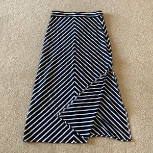 The Limited long stretch maxi skirt with side slit